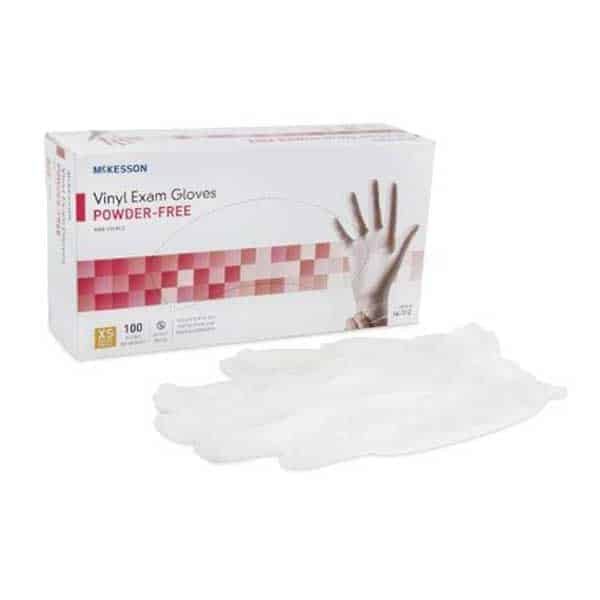 Powder Free Vinyl Exam Gloves Box