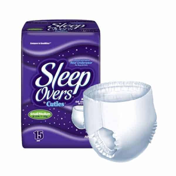 Sleep Overs Youth Pull Up Disposable Underwear