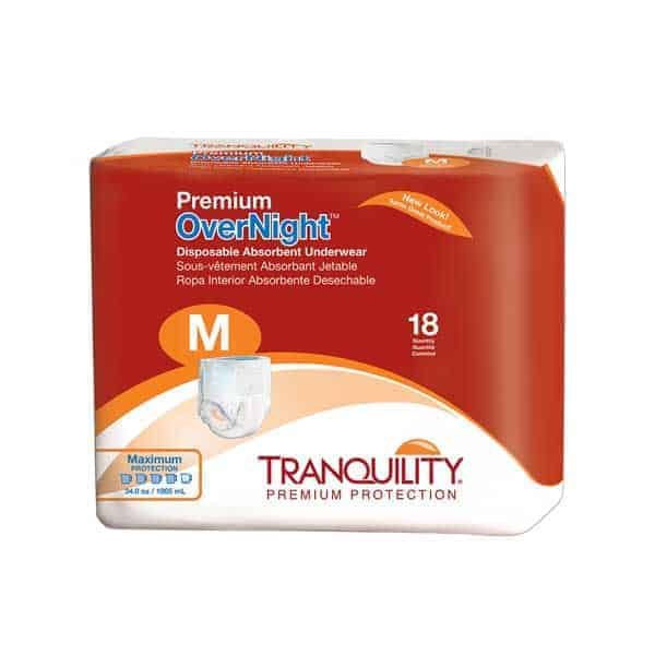 Image of Best Overnight Pull On Underwear Medium Size