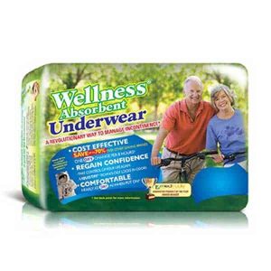 Wellness Pull Up Adult Underwear Briefs